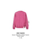 13DE MARZO Doozoo Malposition Washed Sweater