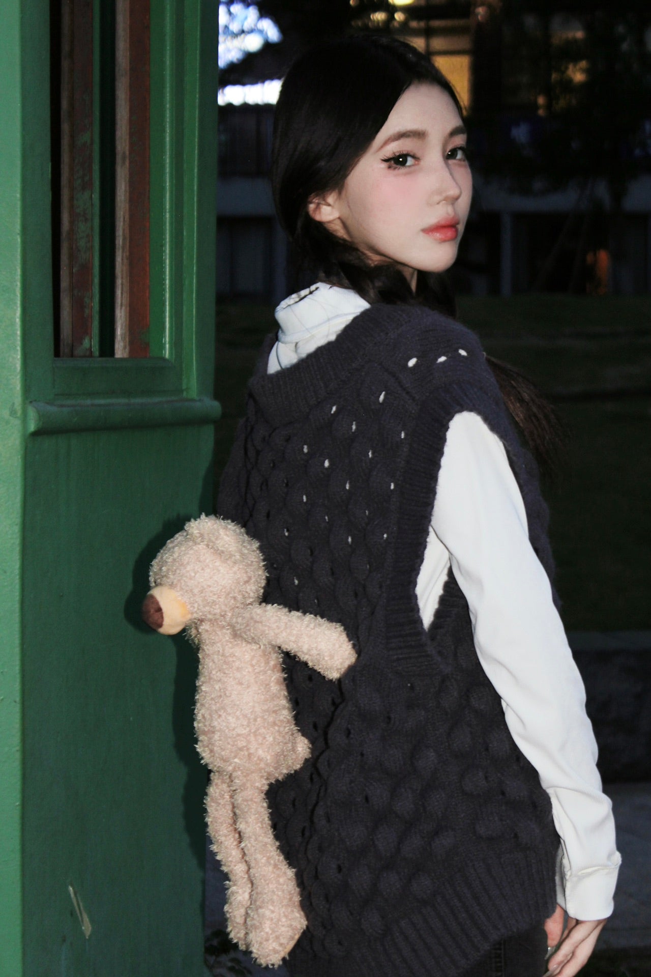 13DE MARZO Doozoo Knit Vest