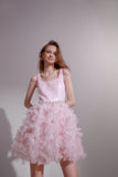 Wardrobes by chen Pink Flower Sequin set  (separate)