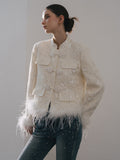 LJOS New Chinese style embroidered sequin jacket