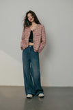 LAFREEDOM Colorful woven tweed jacket