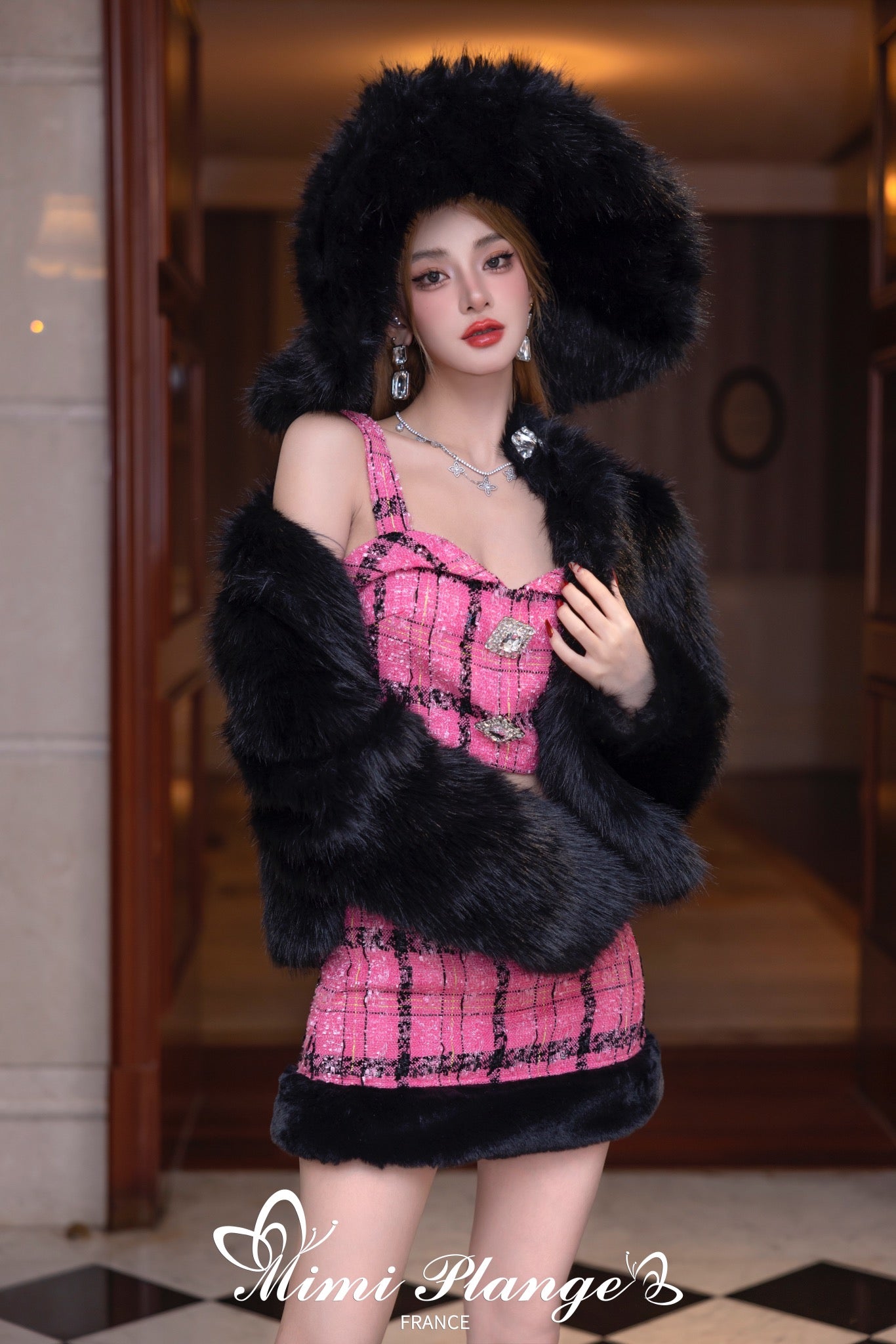 Mimi Plange WINTER CONCERTO Fur Coat