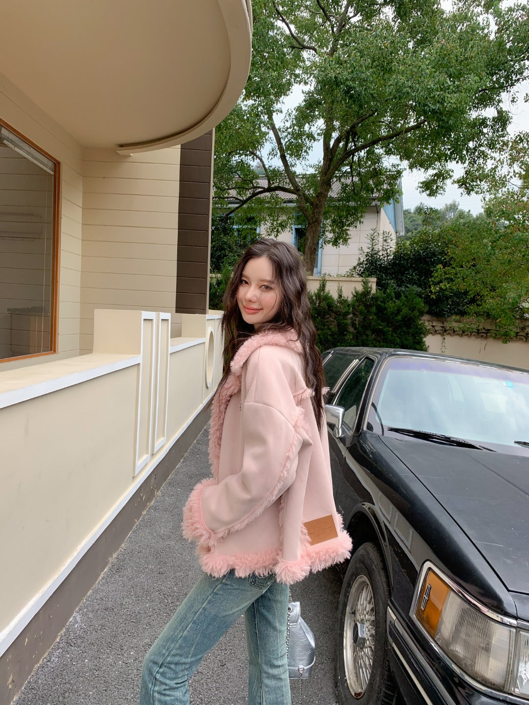 LAFREEDOM Casual Lamb Coat(2color)