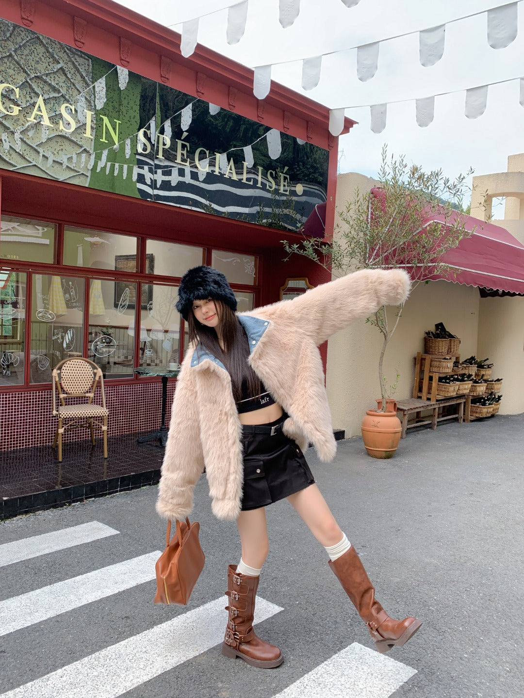 LAFREEDOM Doule Side Denim Jacket