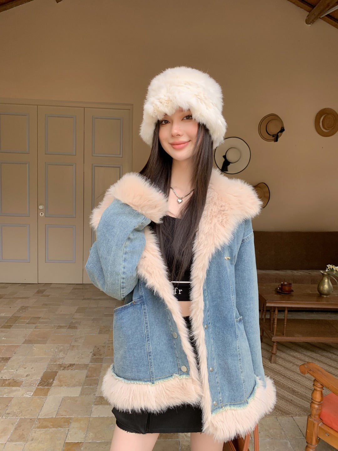 LAFREEDOM Doule Side Denim Jacket