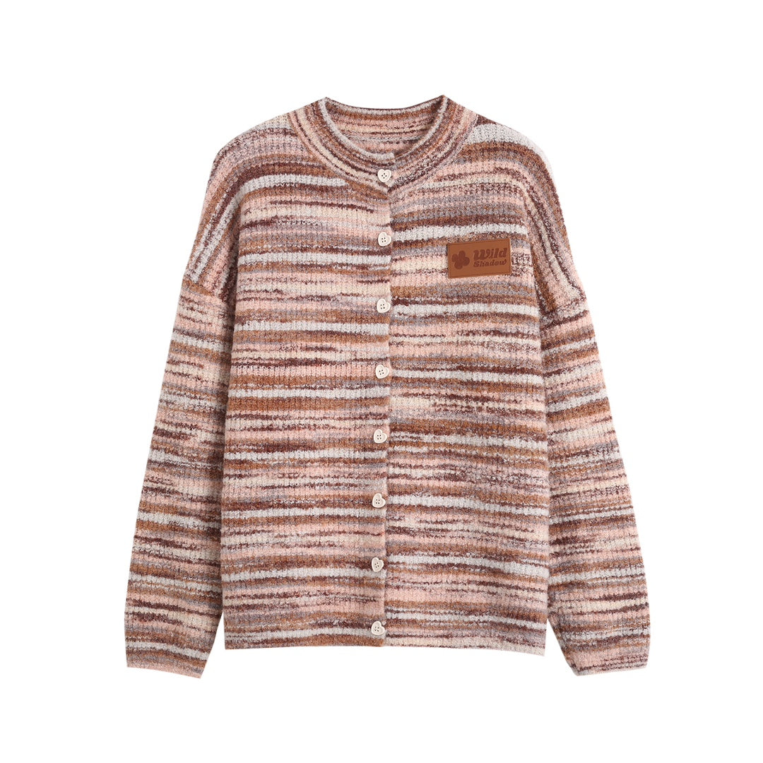 Wild Shadow Stripe Knit Cardigan