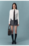 ASGONY Short Shirt(with tie)