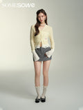 SOMESOWE  Lace Mohair Cardigan