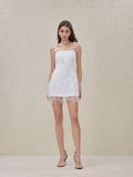 ROCHA ROMA Butterfly Lace Cami Dress