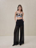 ROCHA ROMA Colorful Vest OR Wide-Leg Pants