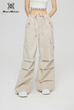 MacyMccoy Pleated Workwear Wide-Leg Pants(2 colors）