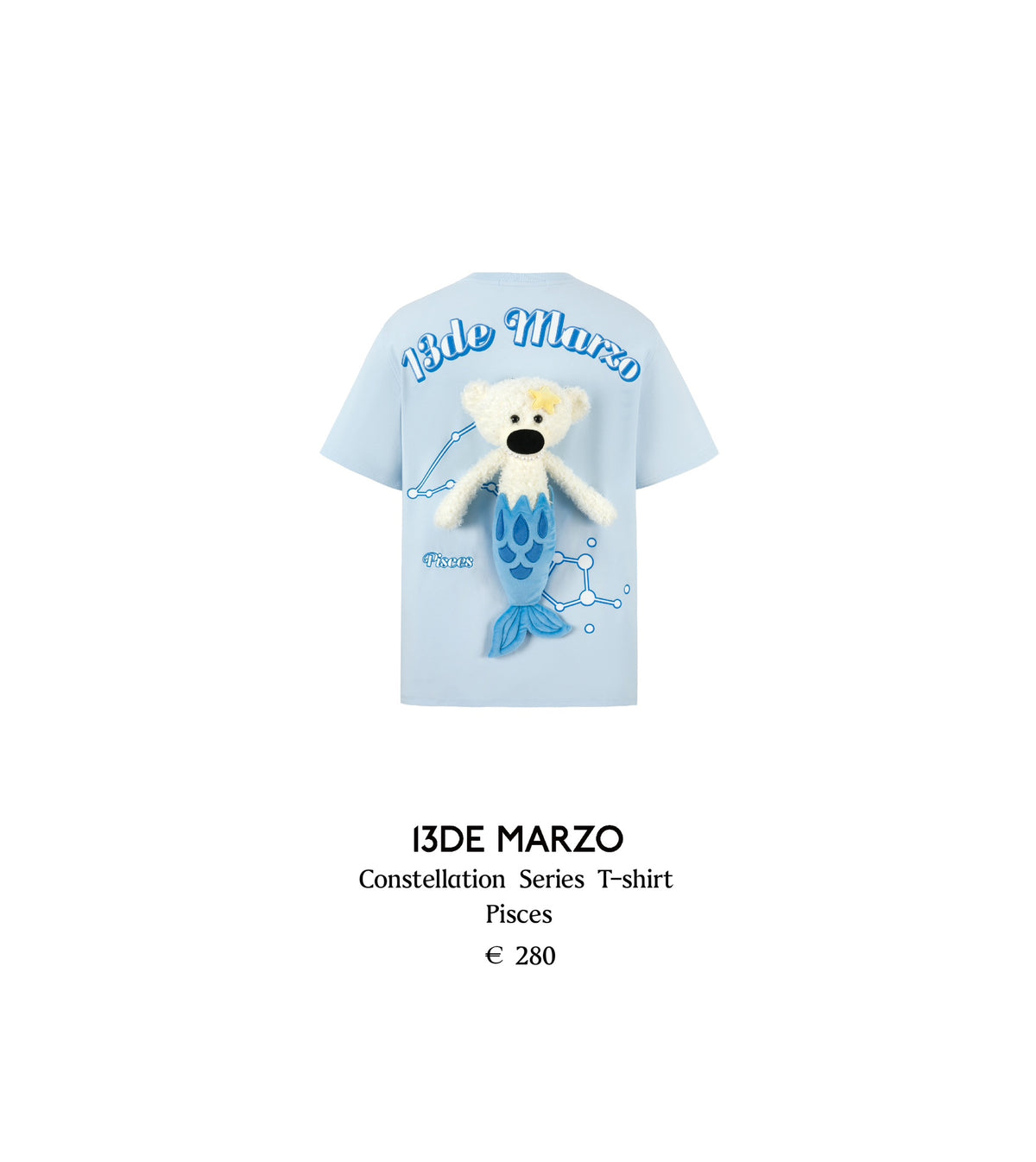 13DE MARZO Constellation Series T-shirt