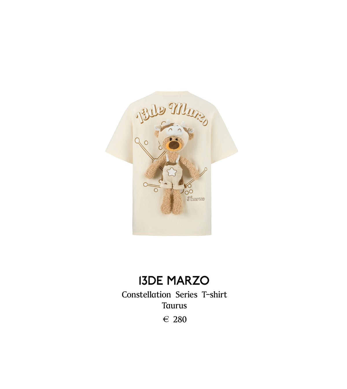 13DE MARZO Constellation Series T-shirt
