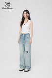 MacyMccoy Lace Jeans(2color)