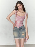 VIA PITTI Rose Vest(2color)