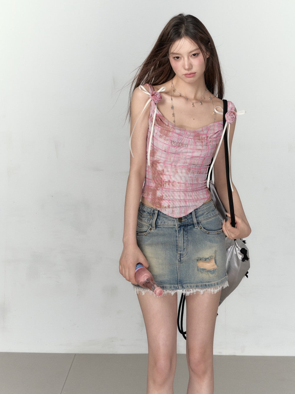 VIA PITTI Rose Vest(2color)