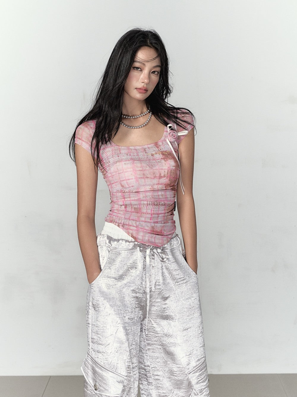 VIA PITTI Mesh Top(3color)