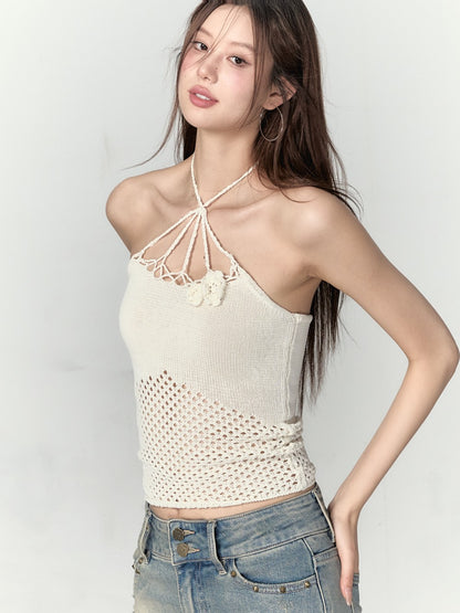 VIA PITTI Cross Knit Top(3color)