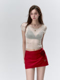 VIA PITTI Mini Rose Skirt(2color)