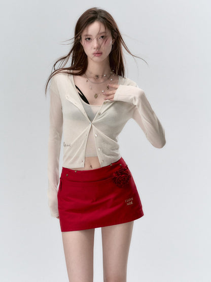 VIA PITTI Ice Silk Cardigan(3color)