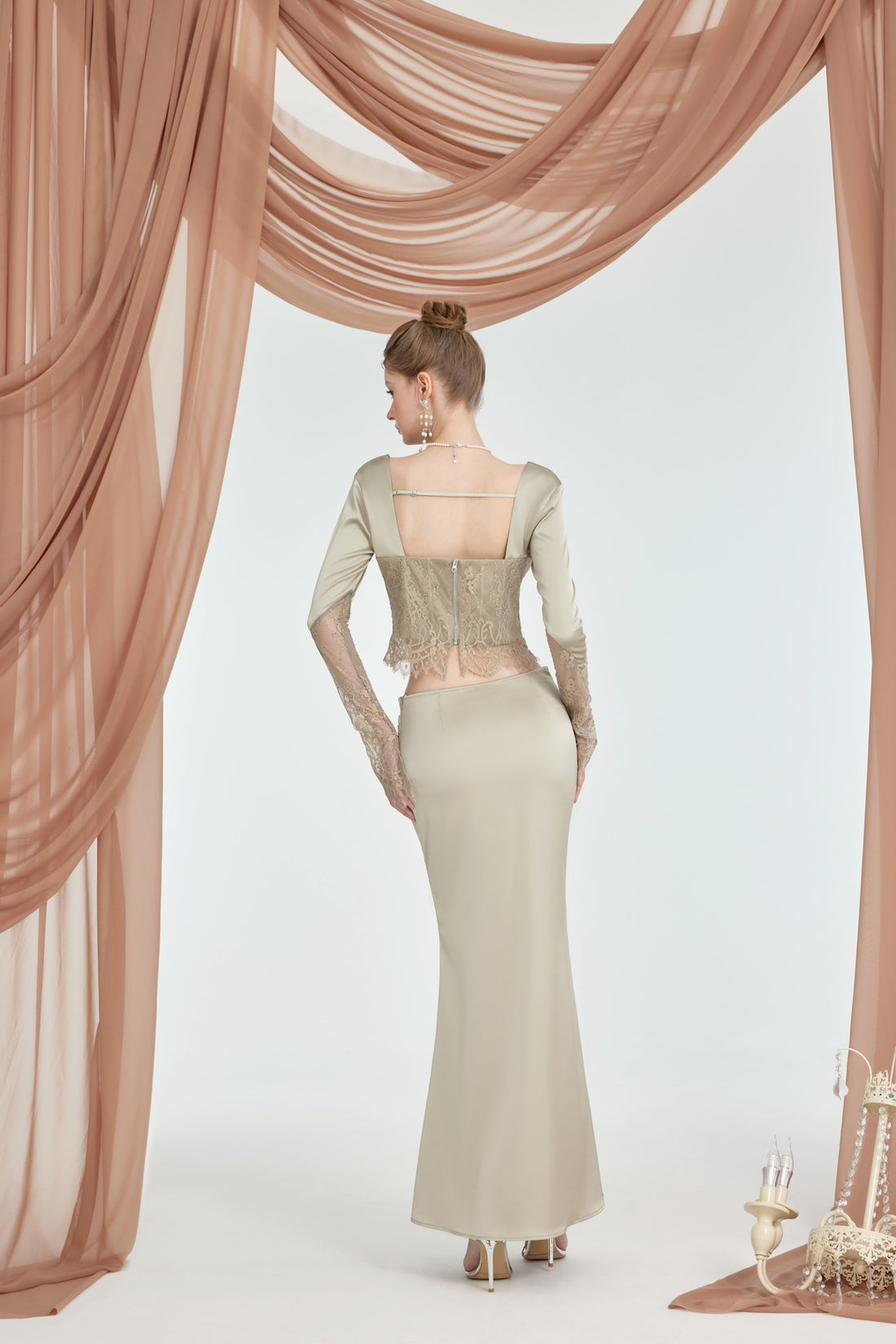 SheerLuck Sale Lyra Lace Top