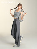 SOMESOWE Lace Knit Vest(3color)