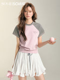 SOMESOWE Mini Bow Shirt(2color)