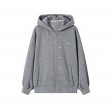 SOMESOWE Oversize Grey Hoodie