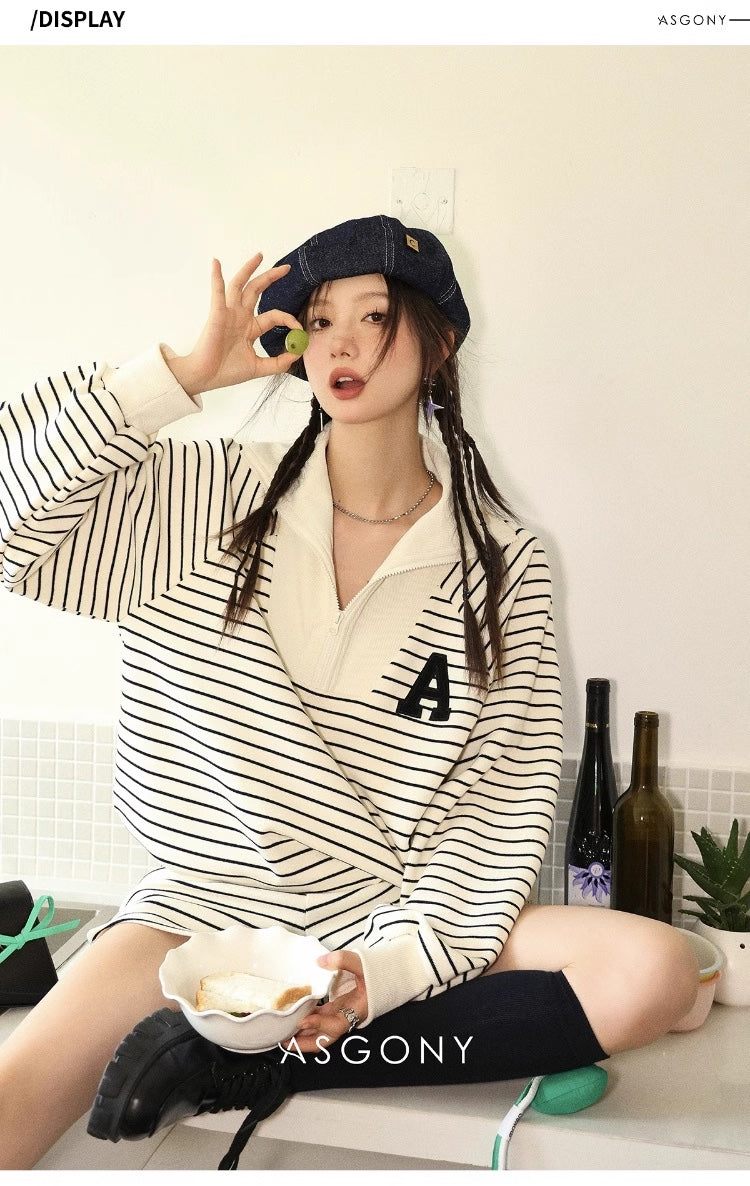 ASGONY Causal Hoodie Set