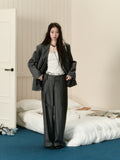 VIA PITTI Rivet Rose Oversize Suit