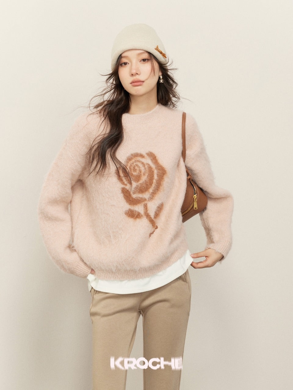 Kroche Rose Sweater(2color)