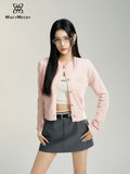 MacyMccoy Heart Button Knit Cardigan(2color)