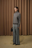 DIANA VEVINA Grey Flared Pants