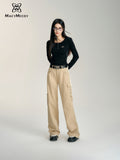 MacyMccoy High Waist Cargo Pants(2color)