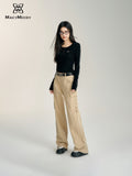 MacyMccoy High Waist Cargo Pants(2color)