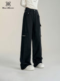 MacyMccoy High Waist Cargo Pants(2color)