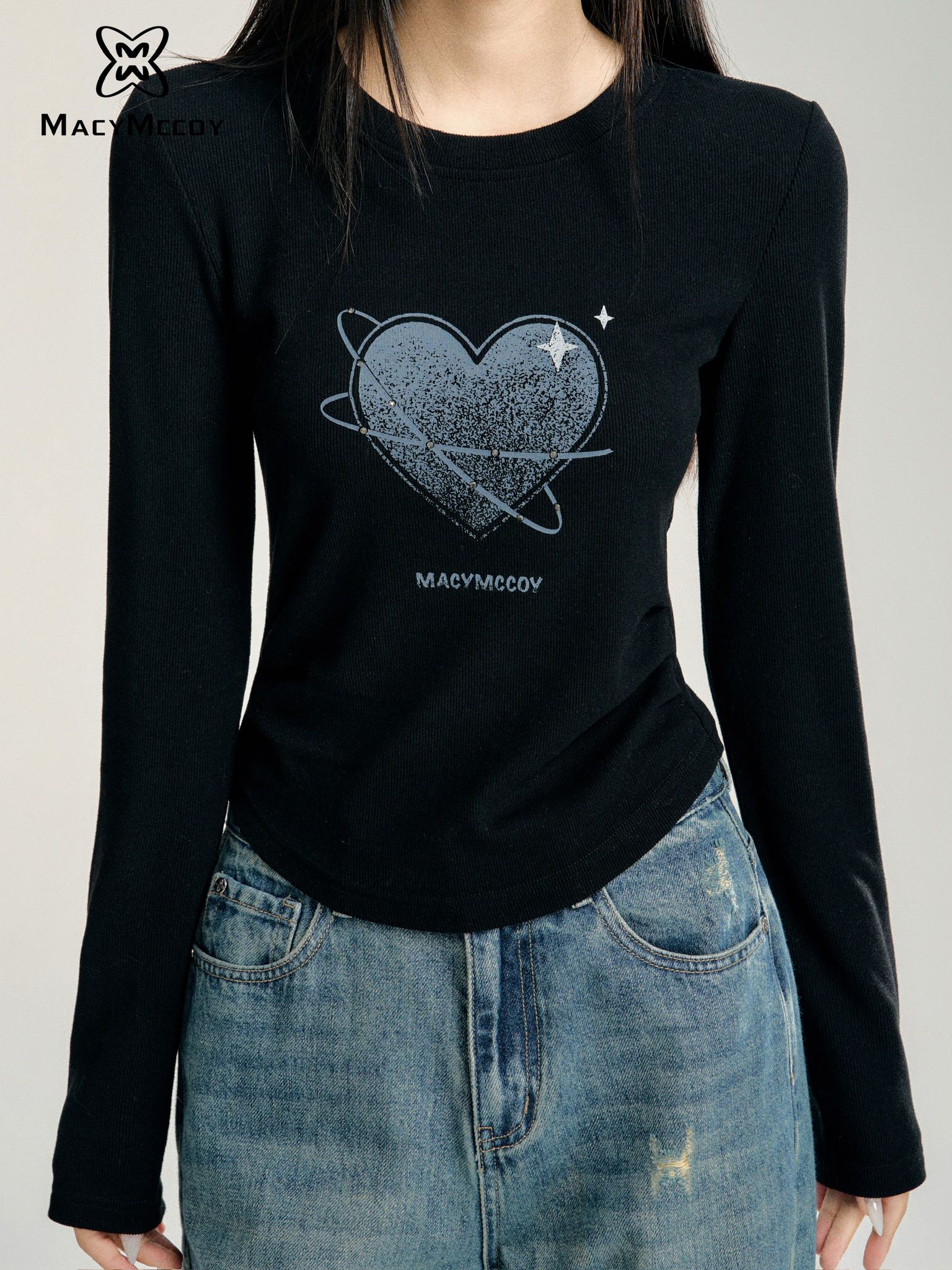 MacyMccoy Heart T-shirt(color)