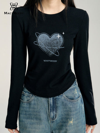 MacyMccoy Heart T-shirt(color)