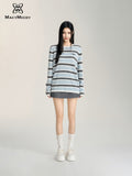 MacyMccoy Contrast Stripe Sweater