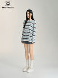 MacyMccoy Contrast Stripe Sweater