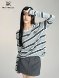 MacyMccoy Contrast Stripe Sweater