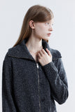 LJOS Zip-Up Wool Sweater