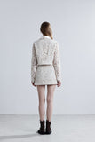 LJOS Hollow-Out Lace Jacket Or Skirt