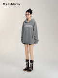 MacyMccoy Diamante Hoodie(Grey)