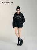 MacyMccoy Diamante Hoodie(Black)