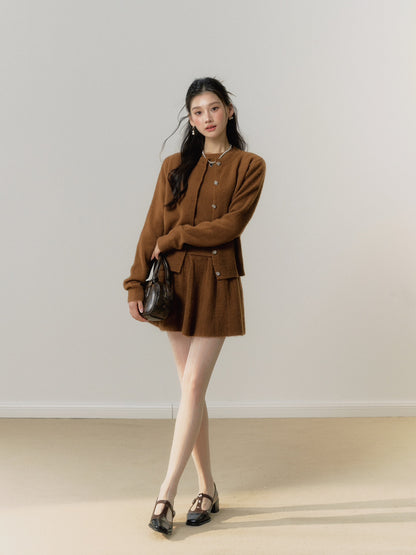 Lafreedom 3 pieces Knit Set(Brown)