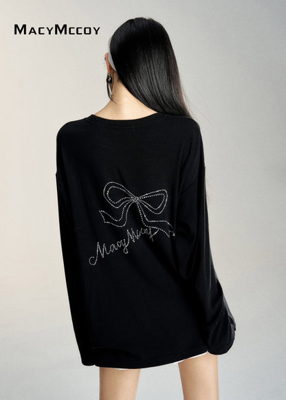 MacyMccoy Shine Butterfly Top(2color)