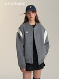 SOMESOWE Oversize Baseball Jacket(2color)