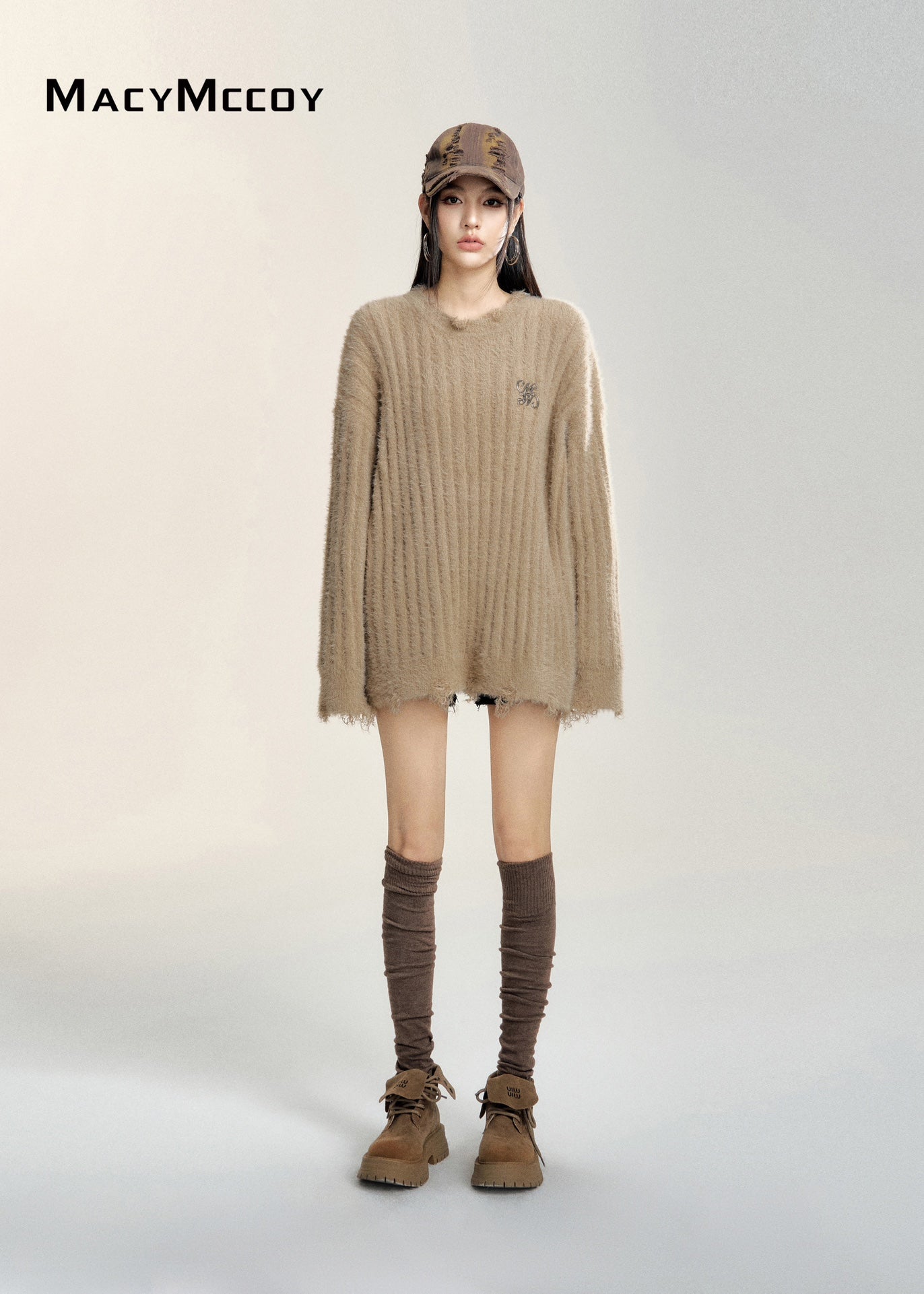 MacyMccoy 24FW Soft Minky Sweater(2color)