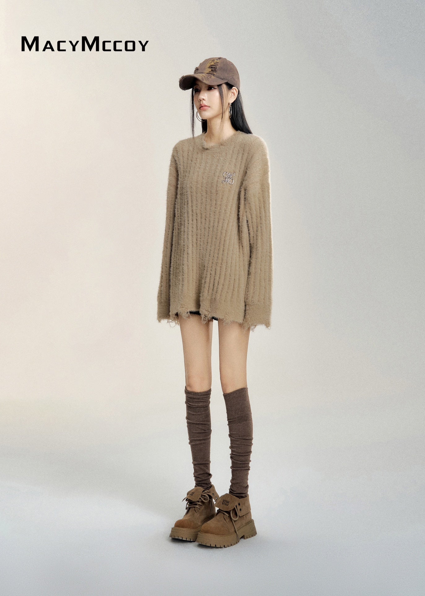 MacyMccoy 24FW Soft Minky Sweater(2color)